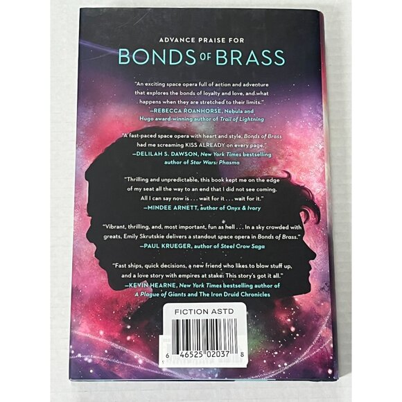 Bonds of Brass Book 1 by Emily Skrutskie Sci-Fi Fantasy Hardcover - Picture 5 of 5